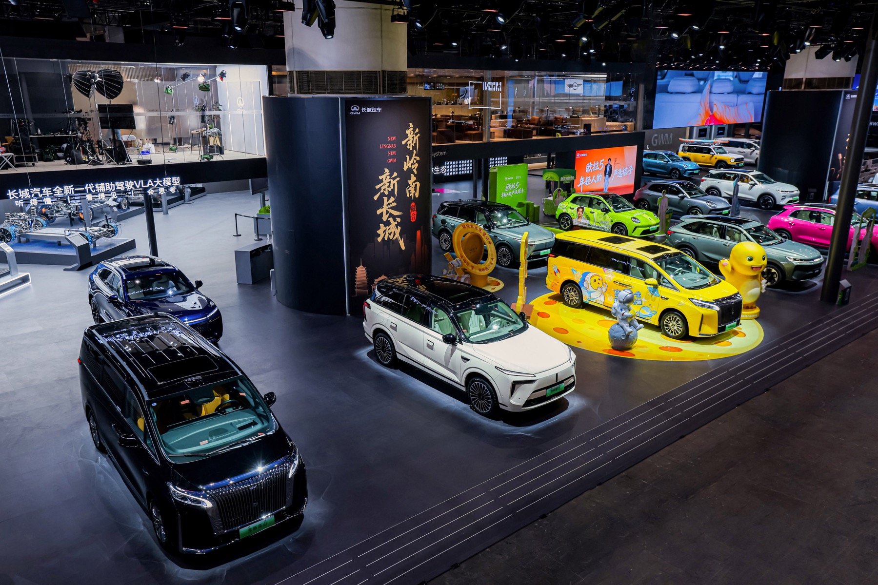 魏牌全系车型亮相广州车展，VLA大模型助力品牌持续焕新